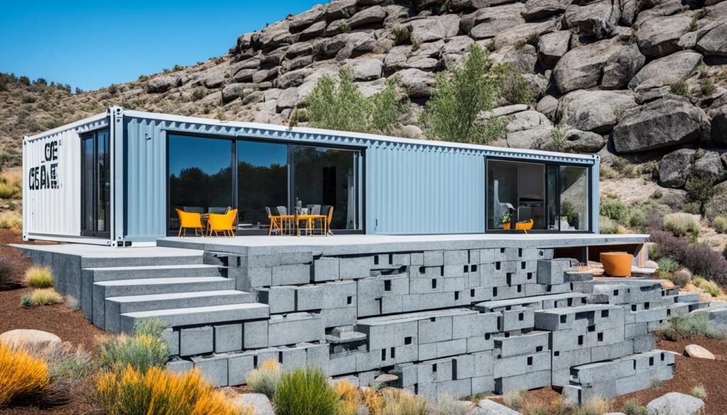 alternative foundation options for container homes